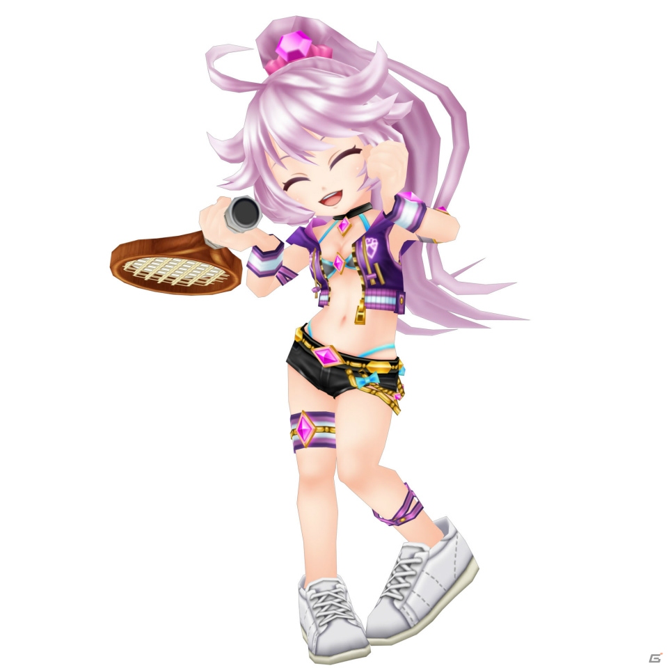 iOS/Android「白猫テニス」に新キャラクターとしてメア、カモメが登場！の画像4