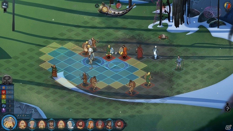 美しい北欧神話の世界に酔いしれる戦略RPG「The Banner Saga」がPS4向けに配信開始の画像5