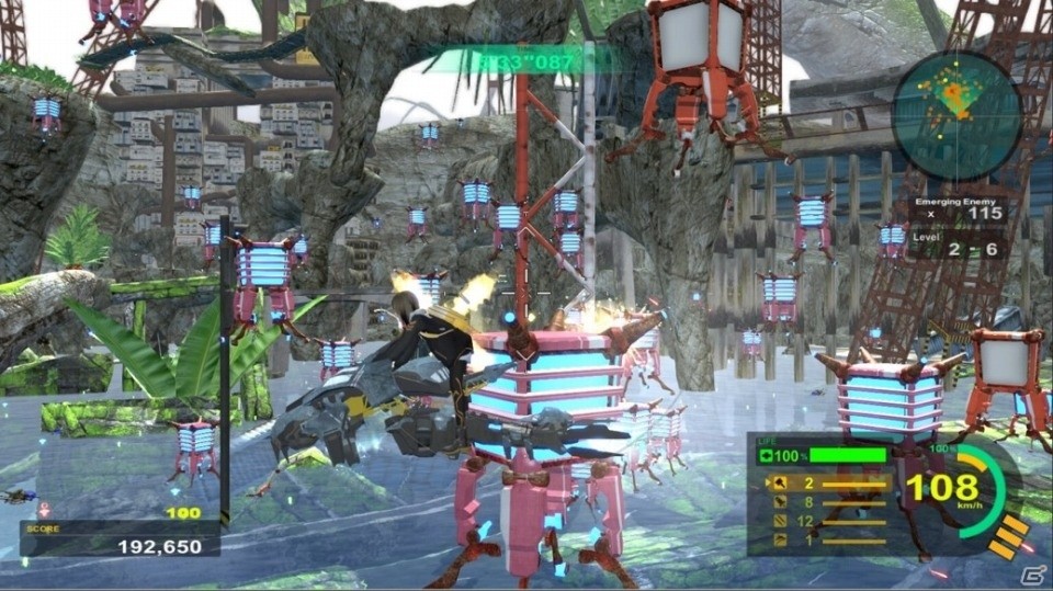 PS4「Sky Ride」が9月8日より配信開始！空飛ぶバイクでドローンの大群と戦う3Dアクションシューティングの画像2