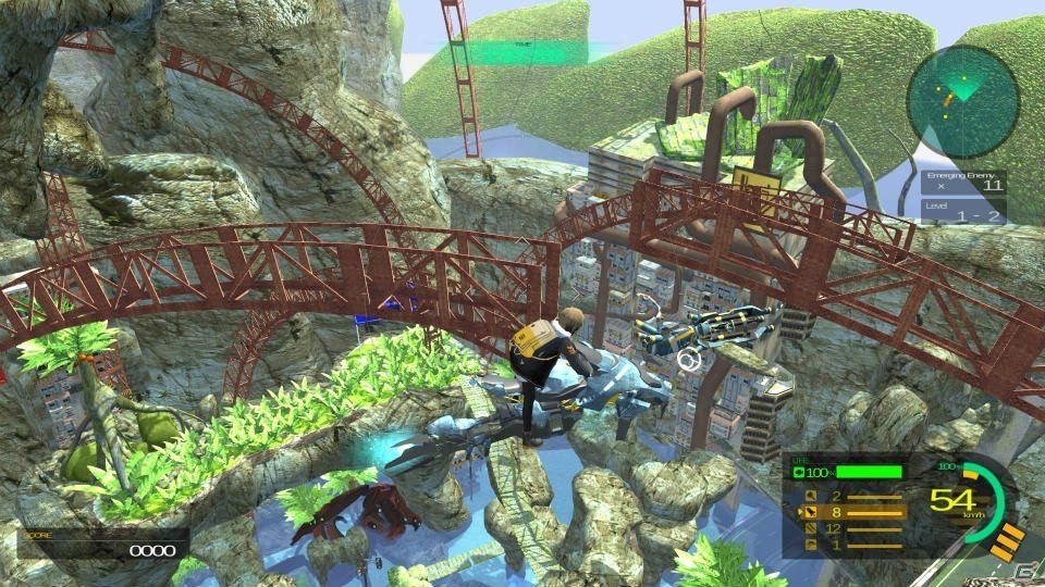 PS4「Sky Ride」が9月8日より配信開始！空飛ぶバイクでドローンの大群と戦う3Dアクションシューティングの画像6
