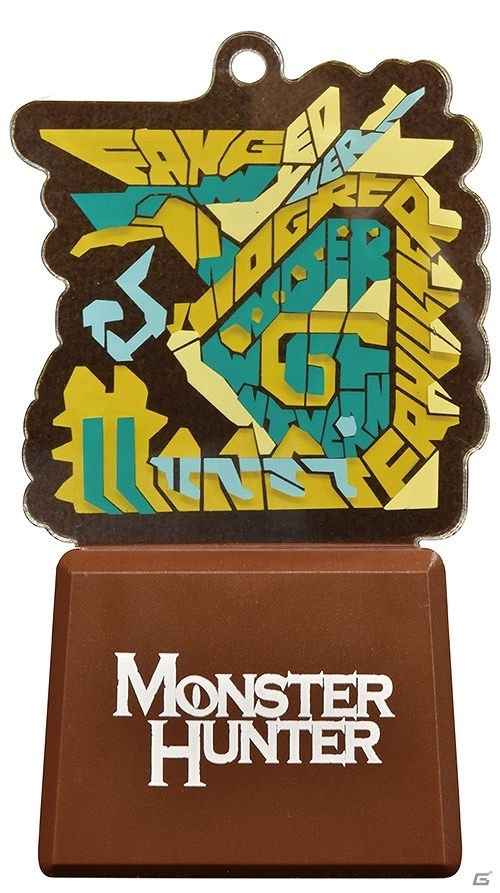 発光するキーチェーン「モンスターハンター タイポグラフィフラッシュキーチェーン」が9月20日に発売の画像3