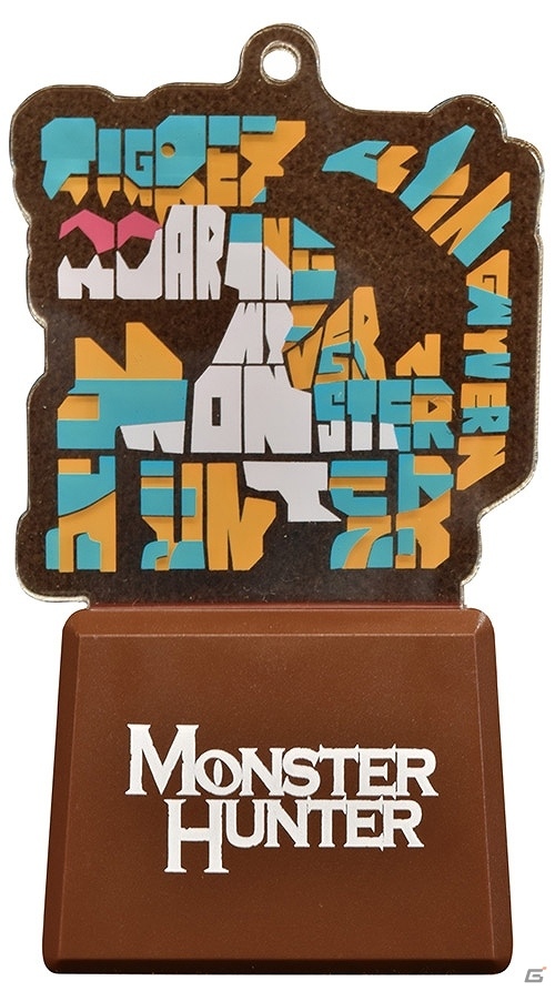 発光するキーチェーン「モンスターハンター タイポグラフィフラッシュキーチェーン」が9月20日に発売の画像4