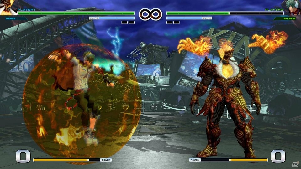 PS4「THE KING OF FIGHTERS XIV」ファイナルボス「バース」の最新プレイ動画が公開！の画像3