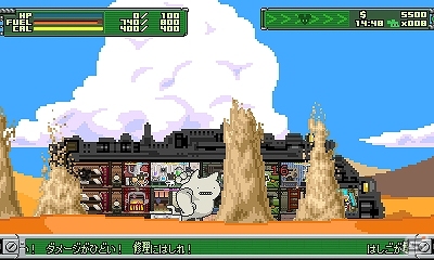 3DS「サバクのネズミ団！」が配信開始―移動要塞でサバクを旅するシミュレーションゲームの画像3