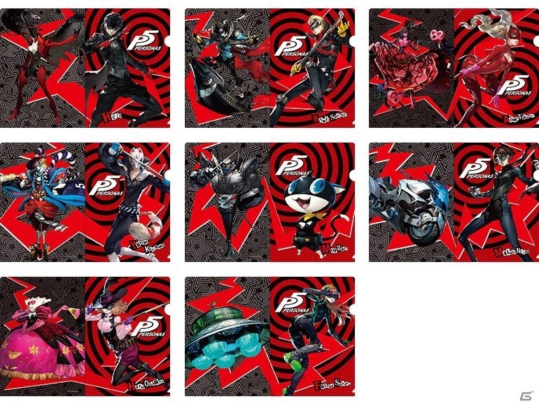 「ペルソナ5」のスタイリッシュなクリアファイルがもれなく当たるセガ ラッキーくじ Lightが9月15日に発売の画像2