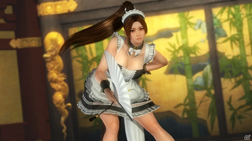 PS4/PS3/Xbox One「DEAD OR ALIVE 5 Last Round」不知火舞が9月13日に登場！バニーガールやメイド姿のデビューコスチュームも紹介の画像6