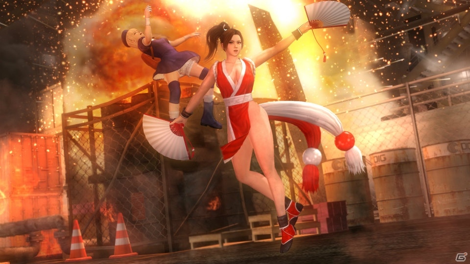 PS4/PS3/Xbox One「DEAD OR ALIVE 5 Last Round」不知火舞が9月13日に登場！バニーガールやメイド姿のデビューコスチュームも紹介の画像7
