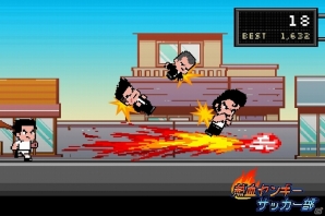 熱血シュートでヤンキーたちを吹っ飛ばせ！iOS版「熱血ヤンキー サッカー部 ‐Kick Hero‐」が配信開始の画像6