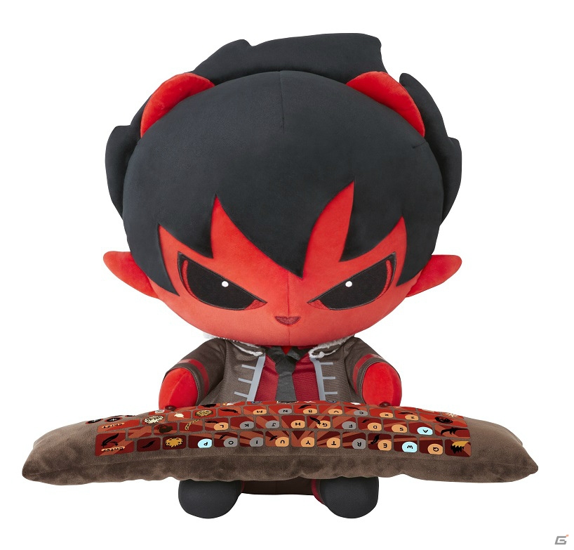 「SHOW BY ROCK!!」シンガンクリムゾンズ クロウのぬいぐるみ型PCクッションが発売決定の画像2