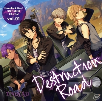 「あんさんぶるスターズ！」ユニットソングCD第2弾vol.01 UNDEAD、vol.02 2winkのジャケットデザインが公開の画像1
