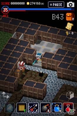 iOS/Android向けローグ型RPG「ダンジョンに立つ墓標」の配信日が9月14日に決定！TGS 2016にも出展の画像2