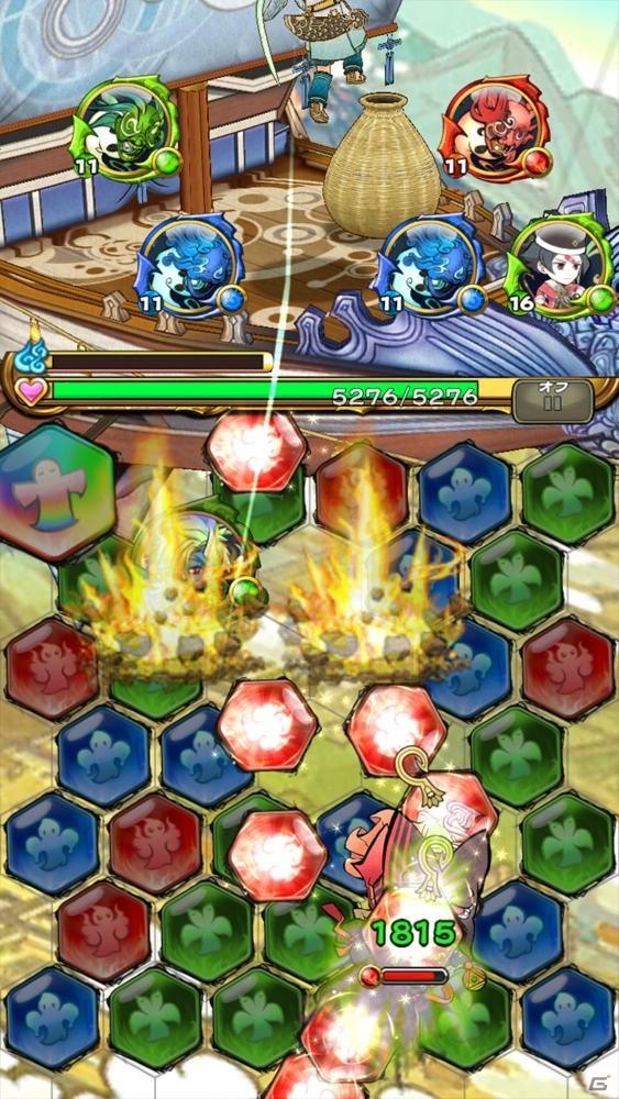 爽快感とパズル性のバランスに優れたマッチングパズルRPG「ドラマチックRPG 神つり」リリース前レビュー！の画像11