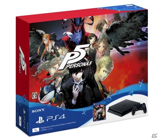 新型PS4と「ペルソナ5」PS4版がセットに！「PlayStation4 Persona5 Starter Limited Pack」が発売決定の画像1