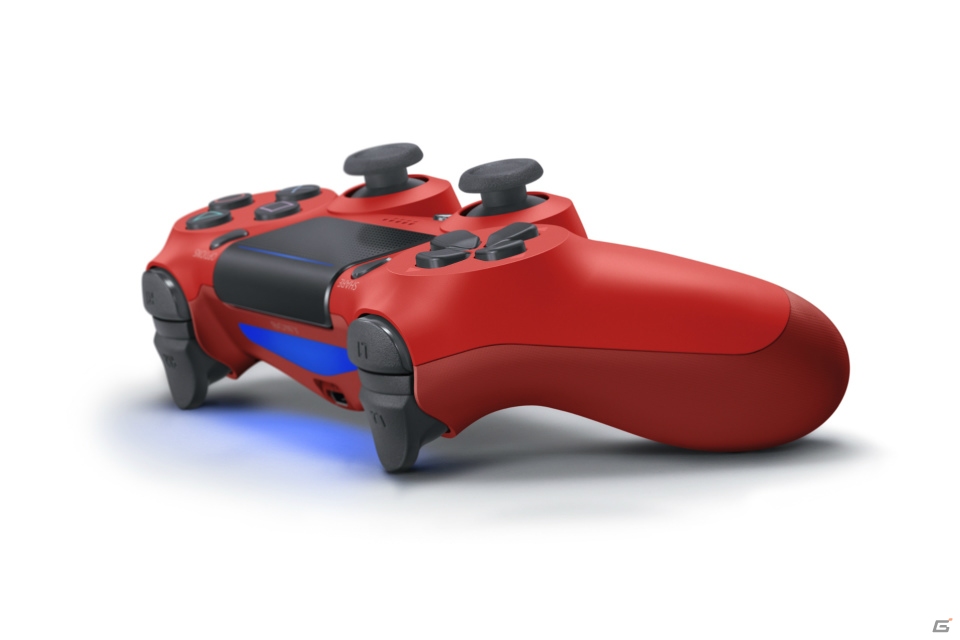 新ワイヤレスコントローラー（DUALSHOCK4）「マグマ・レッド」「ウェイブ・ブルー」が11月10日に発売の画像2