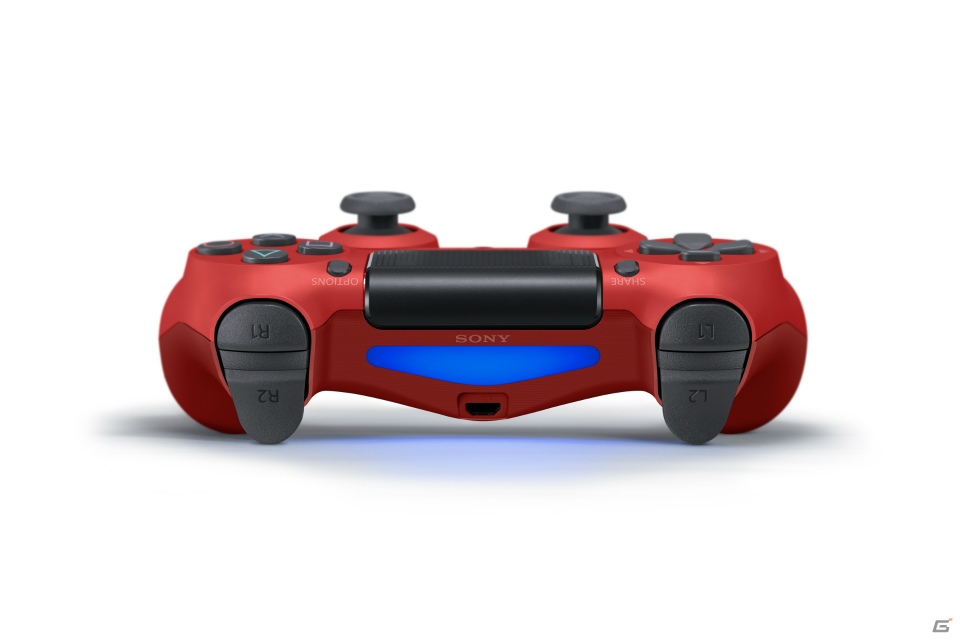 新ワイヤレスコントローラー（DUALSHOCK4）「マグマ・レッド」「ウェイブ・ブルー」が11月10日に発売の画像4