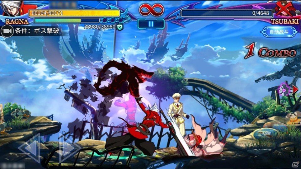 タッチ操作の乱戦格闘アクション「BLAZBLUE REVOLUTION REBURNING」がiOS/Android向けに配信決定！の画像5