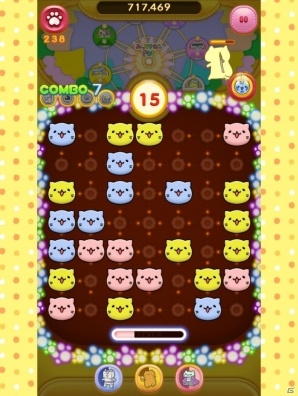 むぎゅーっと集まってかわいい！パズルゲーム「みっちりねこPOP」の画像12