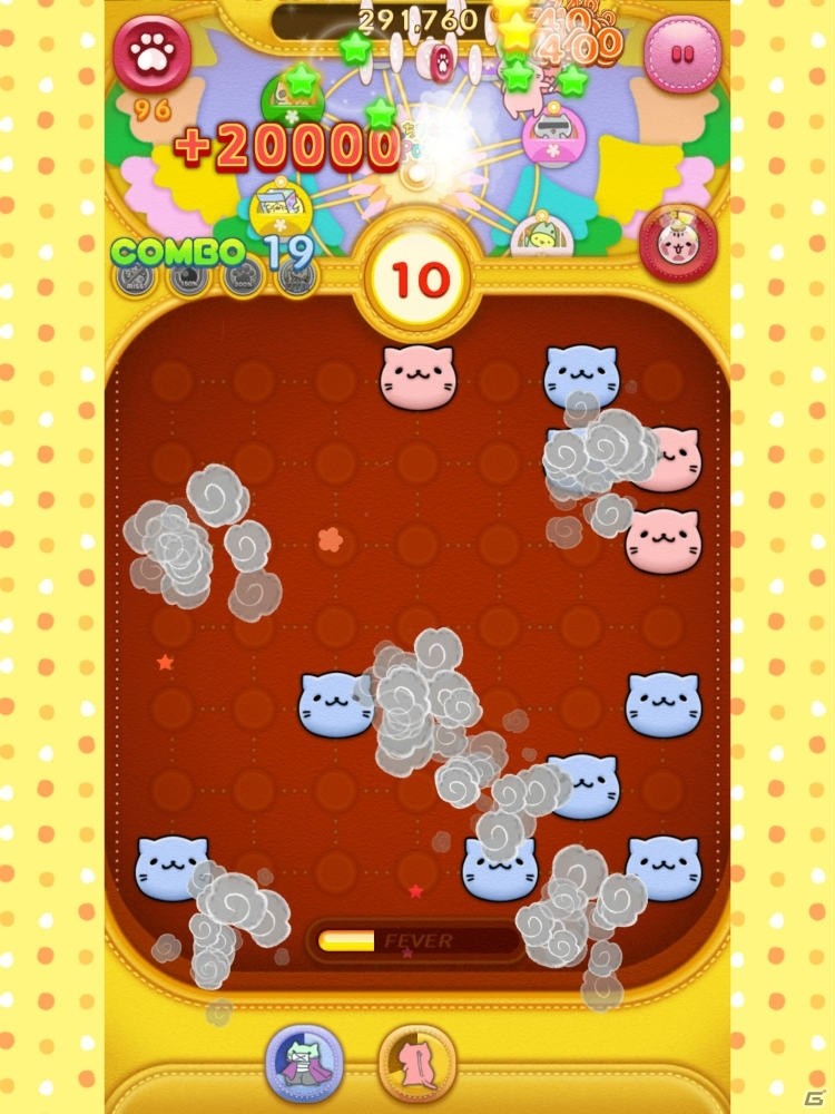 むぎゅーっと集まってかわいい！パズルゲーム「みっちりねこPOP」の画像10
