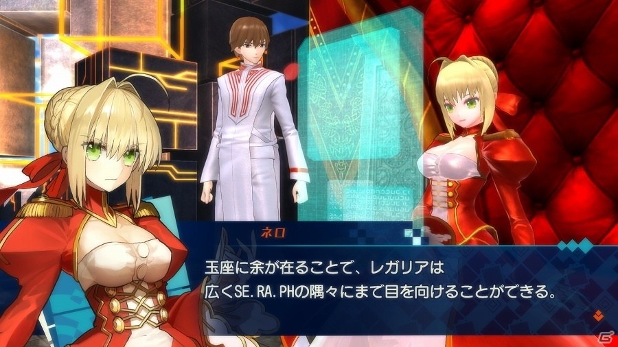 PS4/PS Vita「Fate/EXTELLA」シャフト制作によるOPアニメが公開！新たなサーヴァント“アルキメデス”“メドゥーサ”のプロフィールも公開の画像13