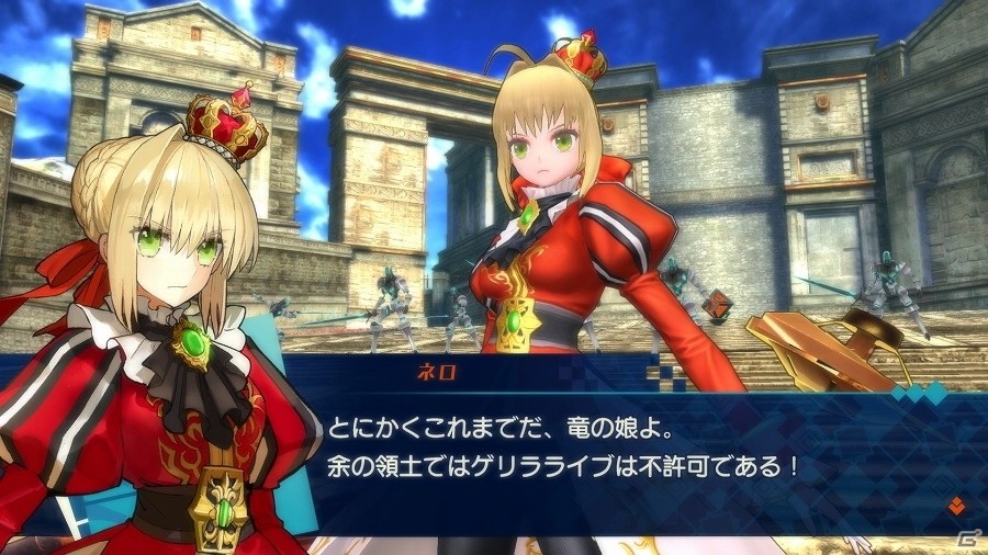 PS4/PS Vita「Fate/EXTELLA」シャフト制作によるOPアニメが公開！新たなサーヴァント“アルキメデス”“メドゥーサ”のプロフィールも公開の画像30