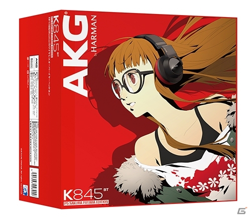 「ペルソナ5」×「AKG」コラボモデルの描き下ろしパッケージイラストが公開の画像2