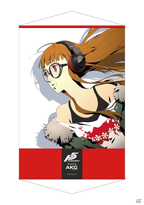 「ペルソナ5」×「AKG」コラボモデルの描き下ろしパッケージイラストが公開の画像4