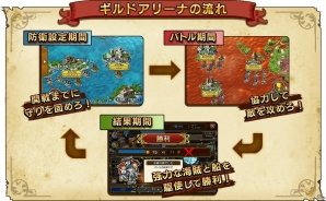 iOS/Android「戦の海賊」大型アップデートでギルドアリーナが正式オープンの画像3