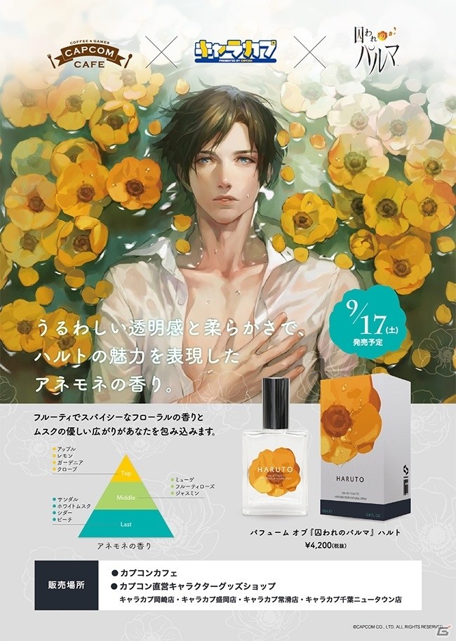 囚われのパルマ チアキ 香水 3rd anniversary ver. パフューム オブ