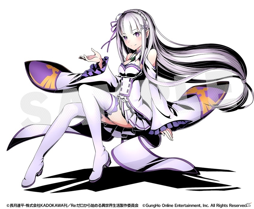 iOS/Android「ディバインゲート」TVアニメ「Re:ゼロからはじめる異世界生活」とのコラボが決定！ナツキ・スバル、エミリア、レムたちが登場の画像3