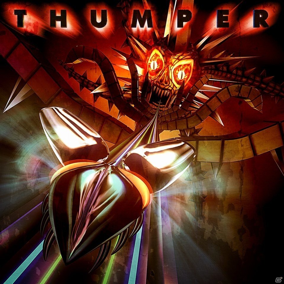 スペースビートルが突き進むPS4ダウンロードソフト「THUMPER リズム・バイオレンスゲーム」が10月13日に配信決定の画像1