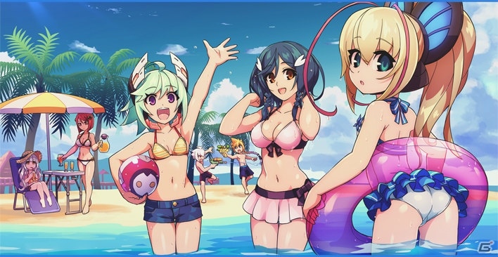 「蒼き雷霆 ガンヴォルト 爪」3DSテーマ3弾が配信！バスタオルとTシャツの発売も決定の画像3
