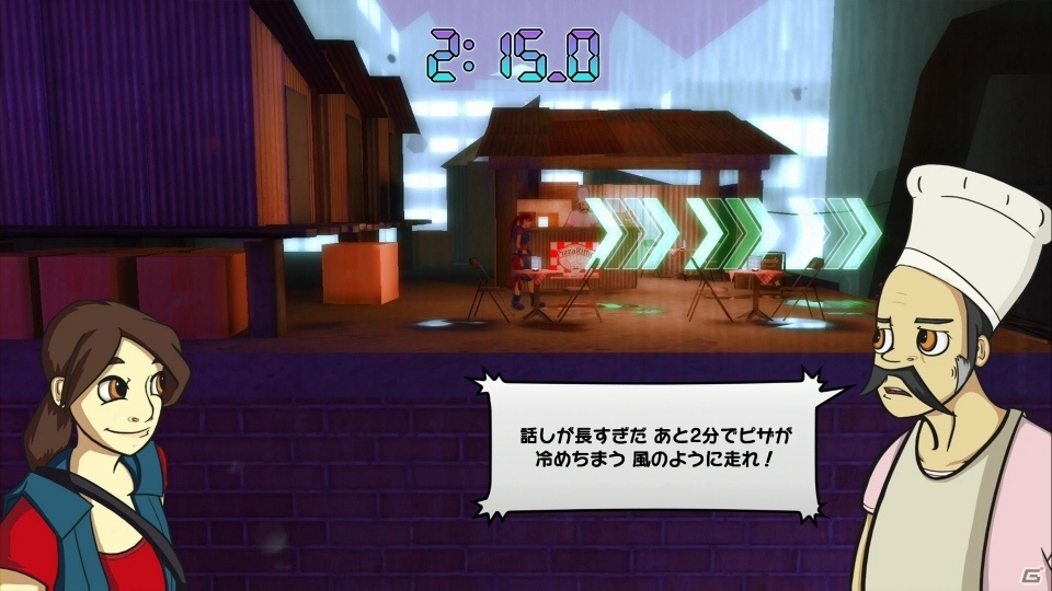 PS4/Xbox One向け2Dアクション「Ninja Pizza Girl（ニンジャピザガール）」が9月16日より配信の画像2
