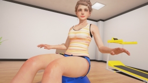 PS4「しあわせ荘の管理人さん。」ジムにプールに更衣室にとしあわせ荘の施設＆美しい3名の住人を紹介の画像27