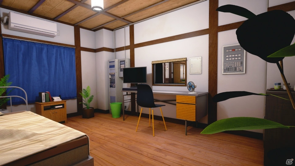 PS4「しあわせ荘の管理人さん。」ジムにプールに更衣室にとしあわせ荘の施設＆美しい3名の住人を紹介の画像6