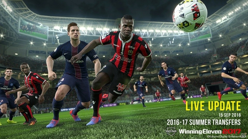 PS4/PS3「ウイニングイレブン 2017」が本日発売！香川選手vsオーバメヤング選手のウイイレ対戦映像も公開の画像18