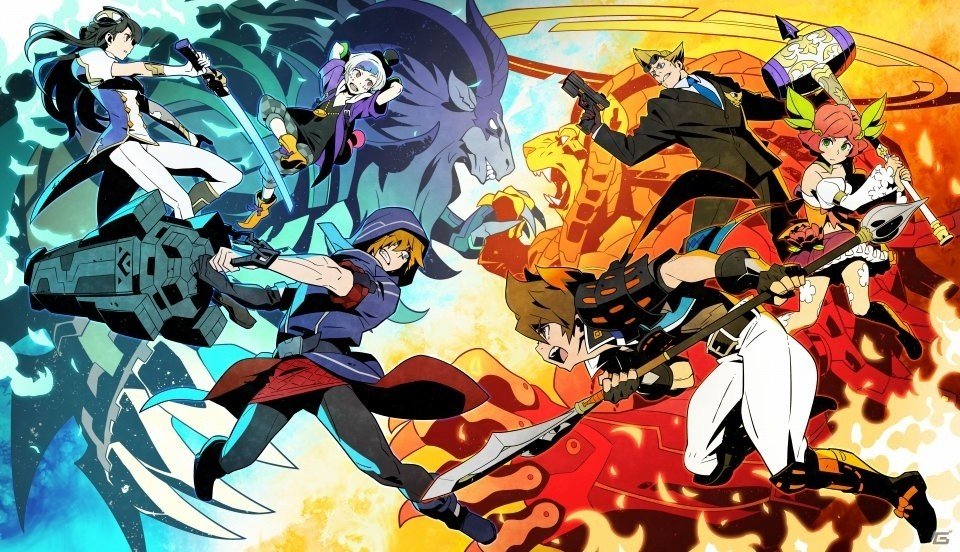 スクエニの3on3アクション「フレイム×ブレイズ」がiOS/Android向けに今冬配信！の画像1