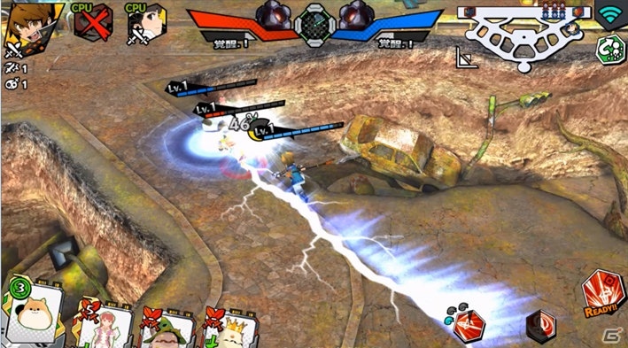 スクエニの3on3アクション「フレイム×ブレイズ」がiOS/Android向けに今冬配信！の画像5