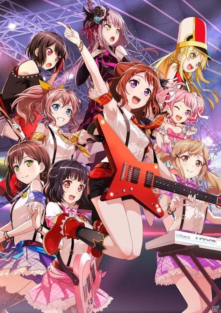 キャラとリアルライブがリンクする次世代ガールズバンドプロジェクト！iOS/Android「バンドリ！ガールズバンドパーティ！」が発表の画像1