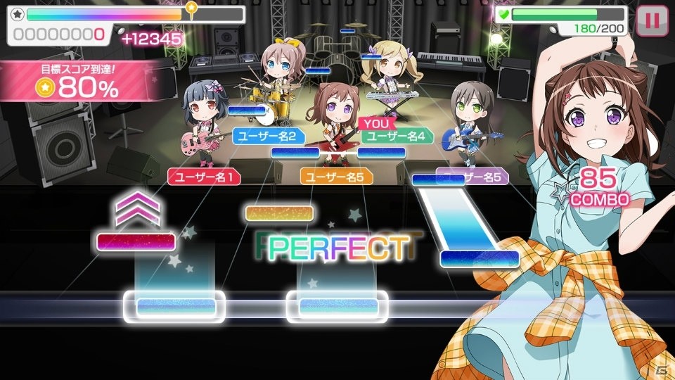 キャラとリアルライブがリンクする次世代ガールズバンドプロジェクト！iOS/Android「バンドリ！ガールズバンドパーティ！」が発表の画像2