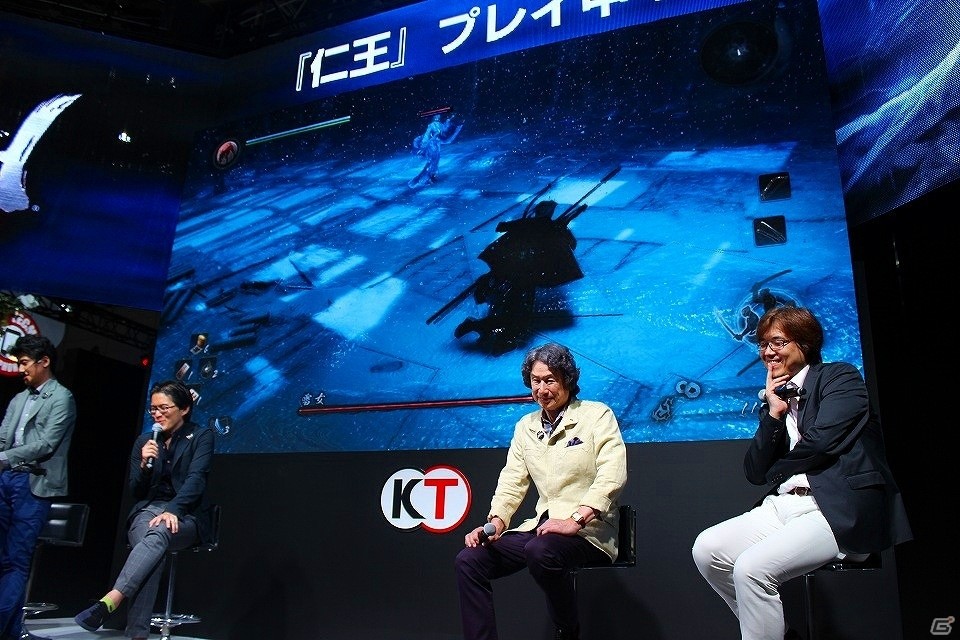 【TGS 2016】PS4「仁王」紹介ステージに開発の中心人物が集結―安田ディレクターのプレイには思わぬ野次も？の画像11