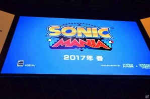 【TGS 2016】クラシックファン必見の新作「SONIC MANIA」が発表！「ソニックトゥーン ファイアー＆アイス」ステージイベントレポートの画像17