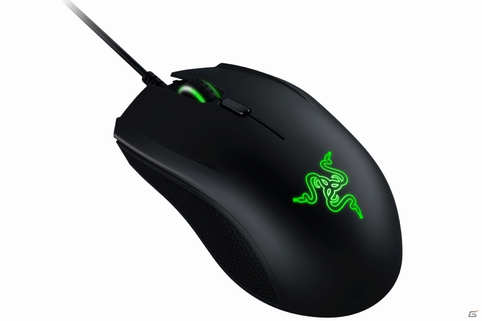 光学センサー＆メインボタンの性能アップ！左右対称フォルムのゲーミングマウス「Razer Abyssus V2」が発売の画像1