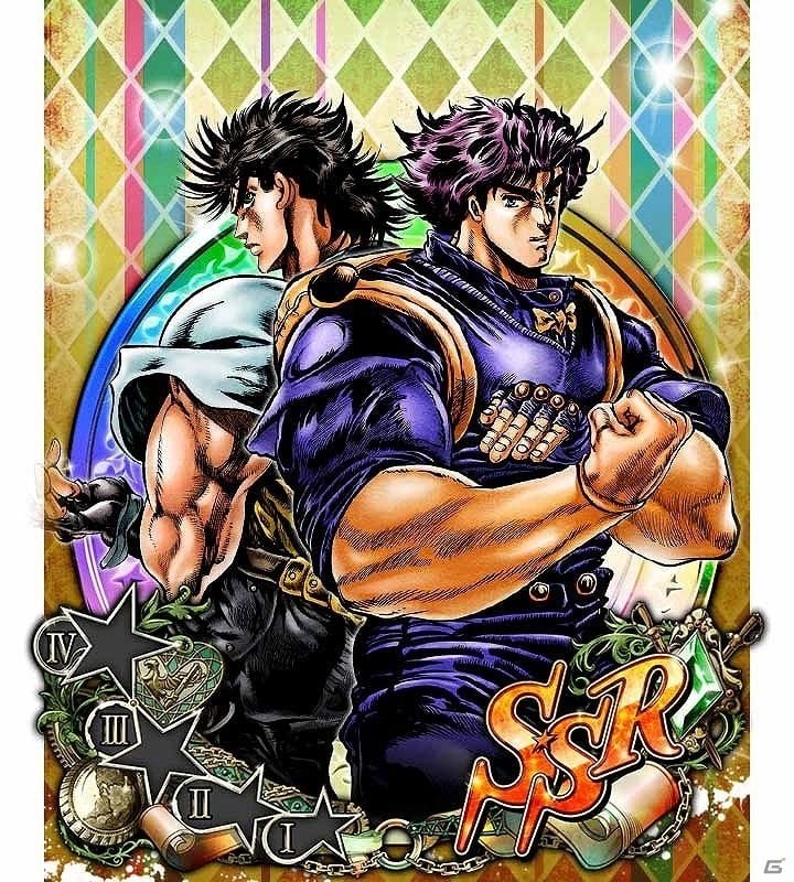 「ジョジョの奇妙な冒険 スターダストシューターズ」2.5周年記念メダル「SSRジョナサン＆ジョセフ」がダイヤガシャに登場！の画像1