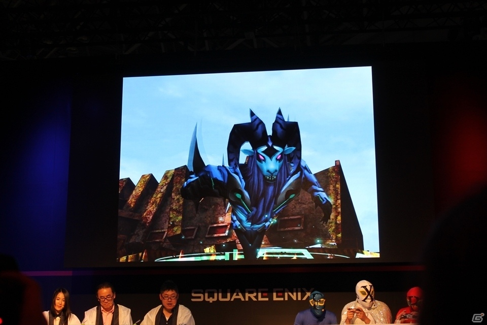 【TGS 2016】チームプレイで巨大ボスを撃破！スクエニの新作アクションゲーム「フレイム×ブレイズ」発表会の画像13