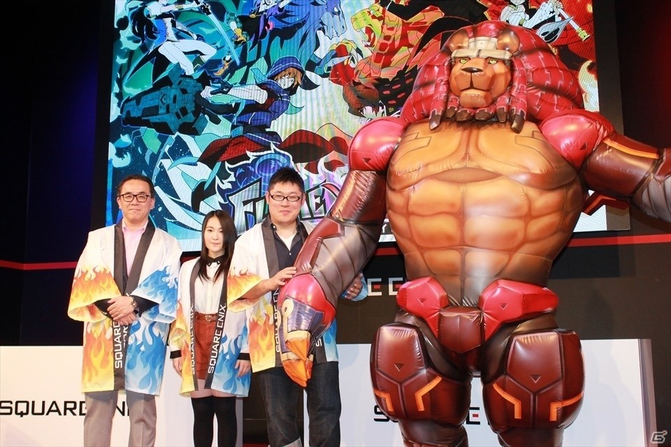 【TGS 2016】チームプレイで巨大ボスを撃破！スクエニの新作アクションゲーム「フレイム×ブレイズ」発表会の画像17