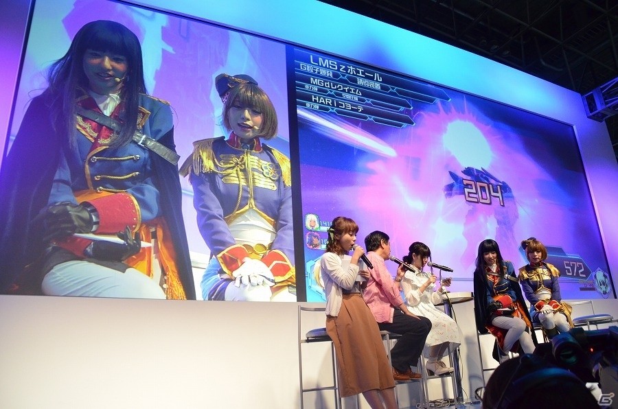 【TGS 2016】竹達彩奈さんが実機プレイに挑戦！渚さんと宮本彩希さんもシリウス＆ベガのコスプレで登場した「STARLY GIRLS -Episode Starsia-」ステージレポートの画像6