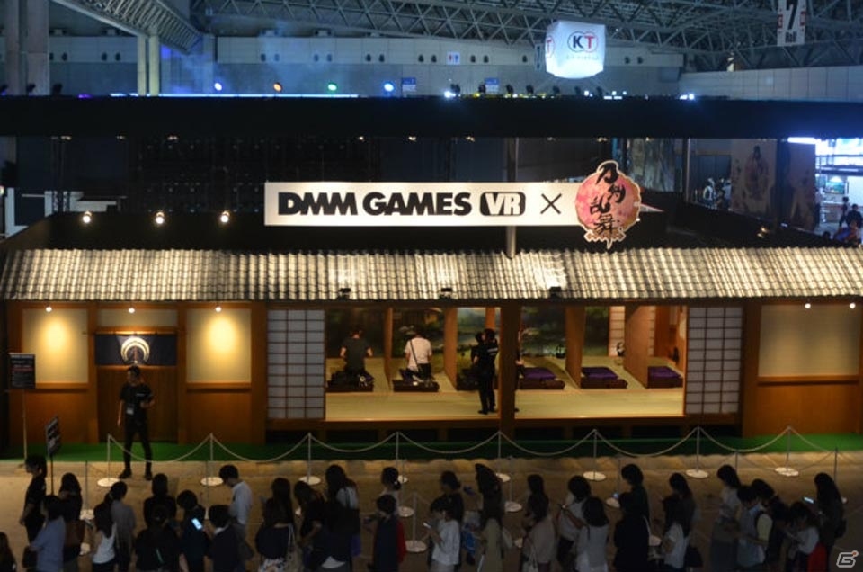 【TGS 2016】三日月宗近に癒される至福の時間がここに―「DMM GAMES VR ×刀剣乱舞-ONLINE- 三日月宗近Ver.」体験会をレポートの画像2