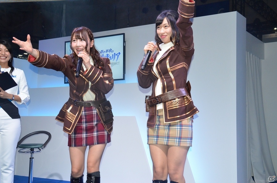 【TGS 2016】倉持由香さん、吉田早希さんがグラマラスなヴァナルガンド隊員の衣装で登場！「蒼き革命のヴァルキュリア」イベントステージレポートの画像2