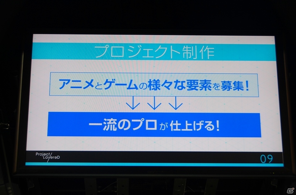 【TGS 2016】UGCを活用した「～みんなでゲームをつくろう～Project LayereD」が発表！アニメとゲームを融合させた、その展望に触れるの画像9