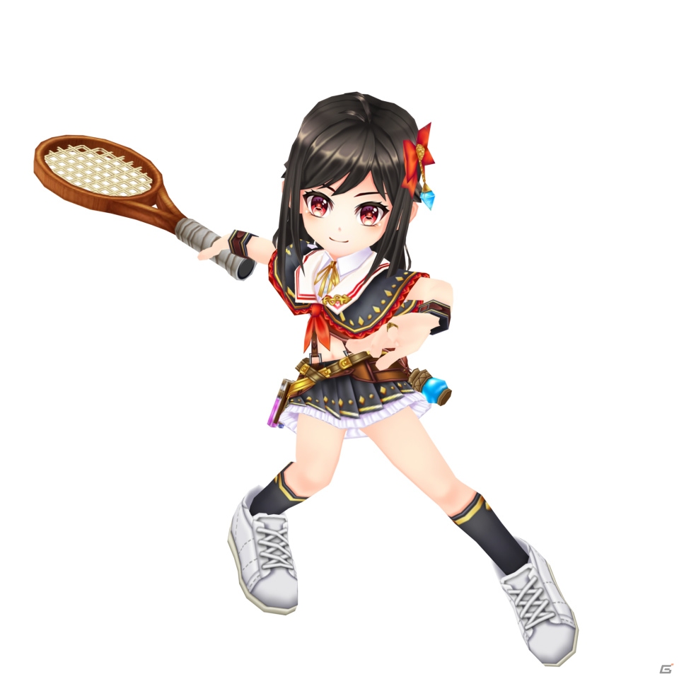 iOS/Android「白猫テニス」に錬金術部の女子高生・アイラが登場！の画像4